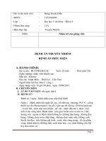 BỆNH ÁN NỘI KHOA SỐT XUẤT HUYẾT DENGUE CÓ CẢNH BẢO NGÀY 8