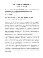 Mối quan hệ giữa đặc điểm hội đồng quản trị và thông tin bất cân xứng của các công ty niêm yết trên sở giao dịch chứng khoán TP HCM tt 