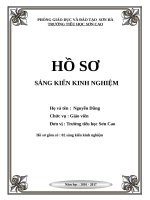 Sáng kiến kinh nghiệm biện pháp giảng dạy phân môn chính tả  lớp 4 
