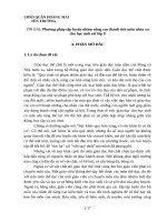 SKKN THCS: Phương pháp tập luyện nhằm nâng cao thành tích môn nhảy xa cho học sinh nữ lớp 9