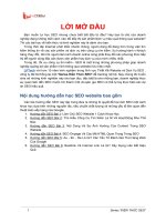 Hướng dẫn học SEO website - Bài 1: Làm chủ SEO một cách khoa học