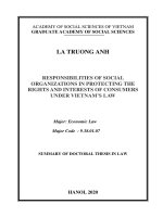 Chuyển nhượng dự án xây dựng nhà ở thương mại theo pháp luật việt nam từ thực tiễn thành phố hồ chí minh tt tiếng anh 