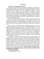 SKKN một số kinh nghiệm giúp học sinh lớp 4 5 trường tiểu học nga bạch phát âm tốt tiếng anh 