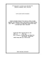 SKKN một số biện pháp ứng dụng công nghệ thông tin nhằm nâng cao chất lượng giáo dục trẻ 5 6 tuổi a ở trường mầm non mậu lâm huyện như thanh 