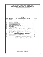 SKKN một số giải pháp nâng cao chất lượng cho trẻ 24 36 tháng tuổi phát triển ngôn ngữ thông qua hoạt động nhận biết tập nói ở trường mầm non thành sơn 