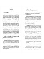 Tóm tắt luận án Tiến sĩ: Quản lý nhà nước đối thị trường vàng tại Việt Nam