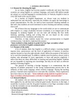 Some methods to help students in grade 8 at cao ngoc secondary school pronounce correctly in english communication 