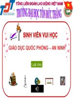 cauhoiontapgiaoducquocphonghocphanhp1 bài 4