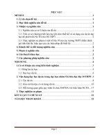 Vận dụng dạy học dự án trong dạy học nhóm oxi phát triển năng lực tự học cho học sinh lớp 10 THPT lê lợi thọ xuân 