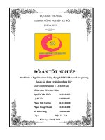 Nghiên cứu và ứng dụng ANSYSMaxwell mô phỏng, khảo sát động cơ không đồng bộ