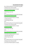 Câu hỏi ôn tập tuần 2 (FMS  CIM)