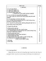 SKKN tích hợp giáo dục bảo vệ môi trường trong dạy học địa lý 9   phần địa lý kinh tế ở trường THCS lộc thịnh   ngọc lặc 