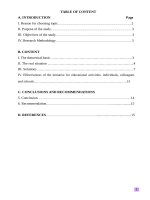 Using grammar and vocabulary CHANT to help students improve the speaking skill 