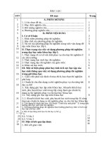 SKKN sử dụng phương pháp thí nghiệm nhằm phát huy tính tích cực học tập của HS trong dạy học mô khoa học lớp 5 