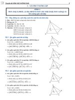 LÝ THUYẾT HÌNH HỌC KHÔNG GIAN ÔN THI THPT
