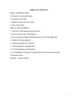 Some techniques of teaching english phonetics to students in grade 10 at tran phu high school 