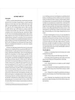 Tóm tắt luận án Tiến sĩ Tài chính Ngân hàng: Nghiên cứu các nhân tố tác động đến thị trường nợ xấu tại Việt Nam