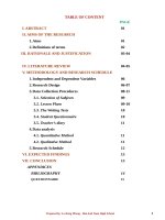 To help grade 11 students in mai anh tuan high school write better personal pecount the ggenre based approach 