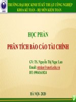 Tổng quan về phân tích báo cáo tài chính
