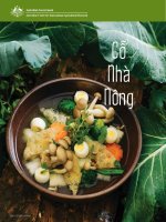 Cookbook GỖ NHÀ NÔNG