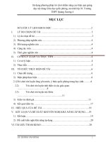 SKKN sử dụng phương pháp trò chơi nhằm nâng cao hiệu quả giảng dạy nội dung giáo dục quốc phòng an ninh lớp 10 trường THPT quảng xương 4 