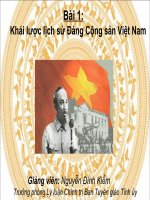 khái lược lịch sử đảng cộng sản việt nam 2020