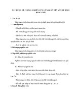 Xây dựng đề cương nghiên cứu về bình đẳng giới tại lào cai