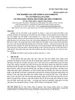 Thử nghiệm tạo chế phẩm vi gói synbiotic từ Lactobacillus Casei và ứng dụng trong sản phẩm kẹo dẻo Synbiotic