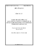 Tóm tắt luận án Tiến sĩ Y học: Nghiên cứu ảnh hưởng của  Alen CYP2C2C19*2, CYP2C2C1919*3 và một số yếu tố liên quan tới tính đáp ứng của Clopidogrel ở bệnh nhân nhồi máu