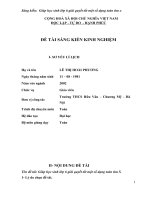 Giúp học sinh lớp 6 giải quyết tốt một số dạng toán tìm x 