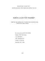 Đồ án tốt nghiệp: Tính toán thiết kế bãi chôn lấp chất thải rắn sinh hoạt cho huyện Tiền Hải tỉnh Thái Bình quy mô vận hành 10 năm
