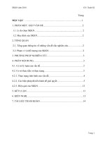 SKKN liên hệ giữa dao động cơ và dao động điện để xác định pha và thời gian dao động trong mạch dao động LC 