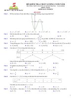 DE ON 5 DU AN 30 NGAY 