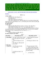 Giáo án Tiếng Việt 1_ Tuần 1_Kết nối tri thức với cuộc sống (Hương2)