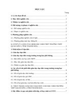 SKKN một số giải pháp nâng cao chất lượng giáo dục đạo đức học sinh ở trường THPT quan sơn 2, tỉnh thanh hóa 