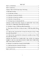 Thảo luận học phần trả công lao động các hình thức trả lương tại công ty TNHH dược phẩm phương đông 