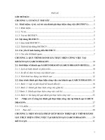 thảo luận quy trình đánh giá thực hiện công việc tại khách sạn GARCO DRAGO 