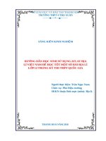 SKKN hướng dẫn học sinh sử dụng atlat địa lí việt nam để học tốt một số bài địa lí lớp 12 trong kỳ thi THPT quốc gia 