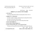 Khóa luận tốt nghiệp: Xây dựng hệ thống đặt lịch khám cho phòng khám đa khoa Tâm An