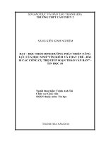 SKKN dạy   học theo định hướng phát triển năng lực của học sinh tìm kiếm và thay thế   bài 18 các công cụ trợ giúp soạn thảo văn bản 