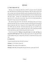 SKKN hướng tư duy giải bài tập vô cơ mức vận dụng cao trong đề thi THPT quốc gia 