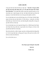 Tìm hiểu về công tác đánh giá công chức hàng năm phòng nội vụ, ủy ban nhân dân huyện như thanh, tỉnh thanh hóa 