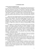 Experience en teaching vocabulary for the students of grade 6 at dong hai secondary school 