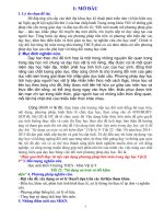 SKKN hiệu quả thiết thực từ việc vận dụng kiến thức liên môn trong dạy học vật lí 9 tiết 22  an toàn và tiết kiệm điện  