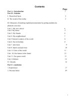 Improving the students’ english pronunciation through interesting phonic exercises ( grade 6 new english text book) 