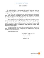 Thiết kế công đoạn oxy hóa SO2 trong phân xưởng sản xuất axit sunfuric theo phương pháp tiếp xúc kép với năng suất 300000 tấn 1 năm