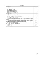 SKKN hướng dẫn học sinh ứng dụng toán xác suất vào giải bài tập di truyền trong bồi dưỡng học sinh giỏi lớp 9 