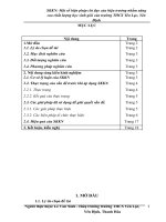 SKKN một số biện pháp chỉ đạo của hiệu trưởng nhằm nâng cao chất lượng học sinh giỏi của trường THCS yên lạc, yên định 