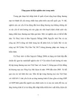 tổng quan tình hình nghiên cứu các nhân tố ảnh hưởng đến hoạt động thương mại của việt nam 