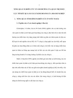 tổng quan tình hình nghiên cứu về ảnh hưởng của quản trị nhân lực tới kết quả sản xuất kinh doanh của doanh nghiệp 